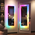 Acrylic Rectangle Mirror with RGB Lights